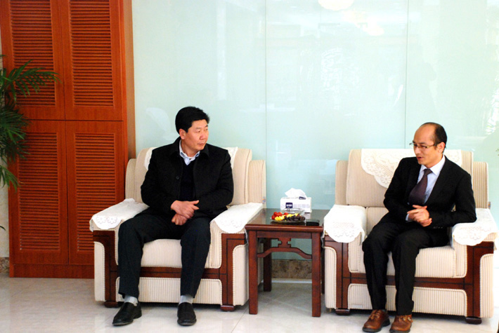 熱烈歡迎鹽城亭湖區(qū)副區(qū)長(zhǎng)、區(qū)政協(xié)主席呂主席一行蒞臨鹽城思科進(jìn)行調(diào)研指導(dǎo)